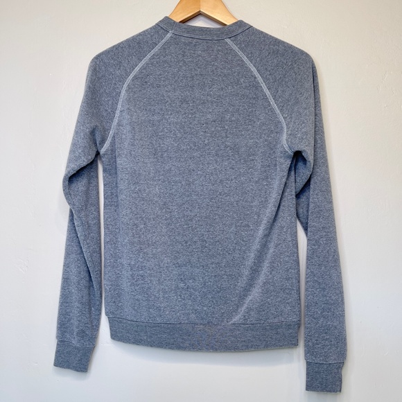 Bow & Drape “Say You'll Be Wine” Sequin Spellout Embellished Crewneck Sweatshirt - Picture 4 of 16